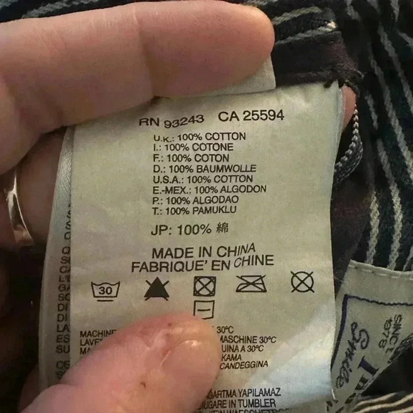 Diesel Industry 100% Cotton Navy Pin Stripe Chi Tight Slim Fit Jeans 31X30 - Picture 7 of 11